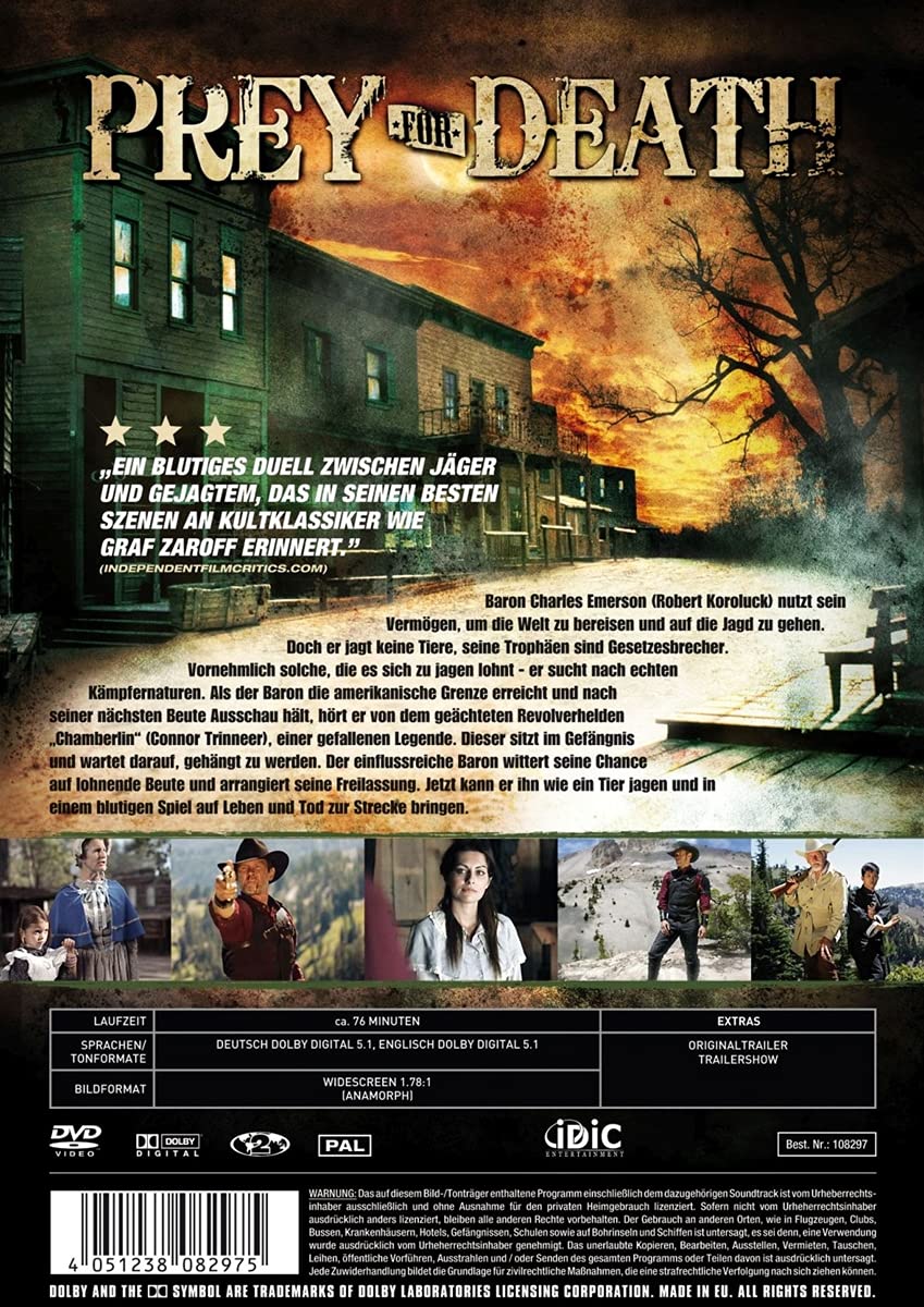 PREY FOR DEATH (DVD)