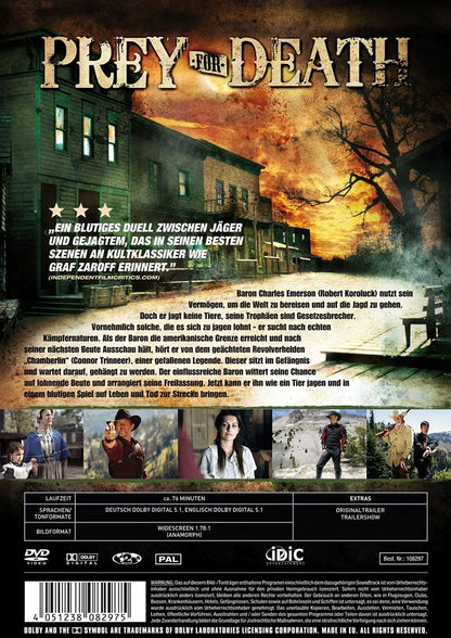 PREY FOR DEATH (DVD)