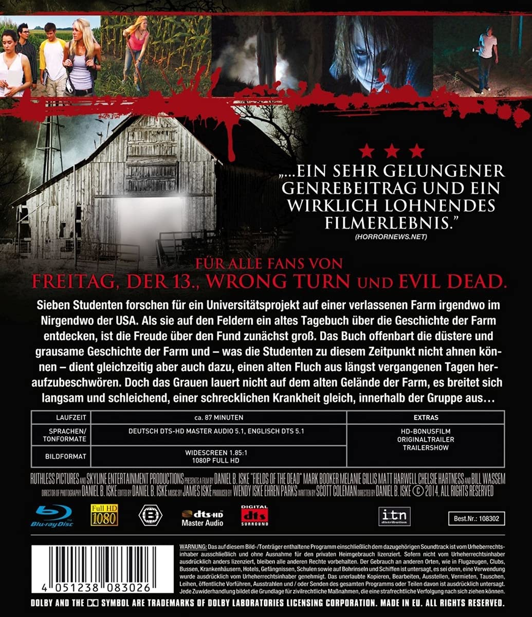 FIELDS OF THE DEAD (BLURAY)