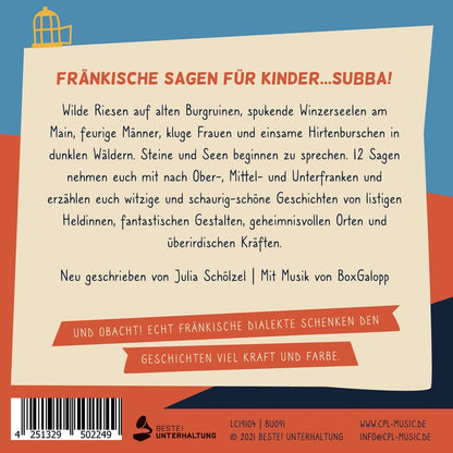 Fränkische Sagen Für Kinder … Subba!