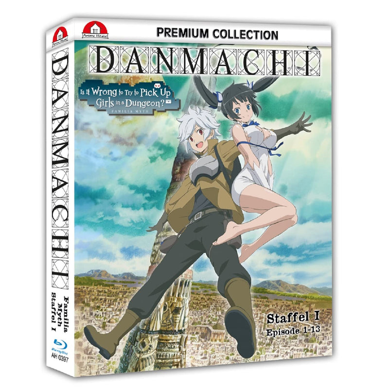 DanMachi - Is It Wrong to Try to Pick Up Girls in a Dungeon? - Staffel 1 - Gesamtausgabe - Premium Box -