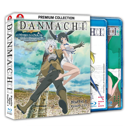 DanMachi - Is It Wrong to Try to Pick Up Girls in a Dungeon? - Staffel 1 - Gesamtausgabe - Premium Box -
