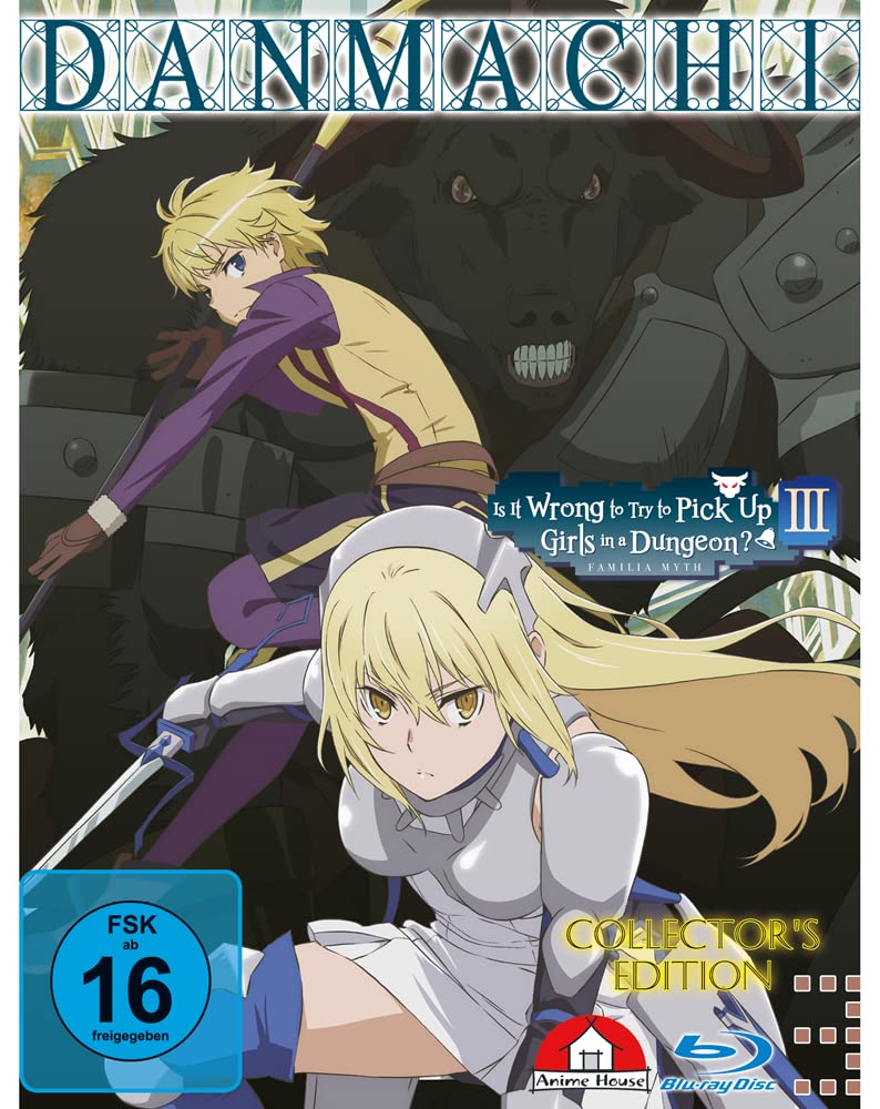 DanMachi - Is It Wrong to Try to Pick Up Girls in a Dungeon? - Staffel 3 - Vol.3 -  - Limited Collector's Edition