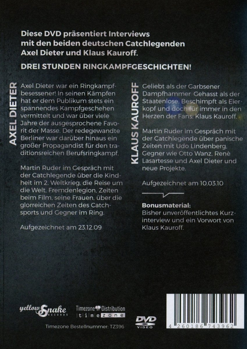 Wrestling-Catchlegenden im Gespräch