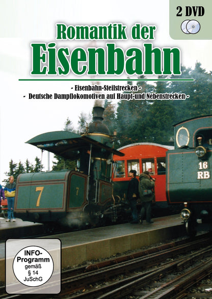 Romantik der Eisenbahn - Deutsche Dampflokomotiven & Eisenbahn-Steilstrecken