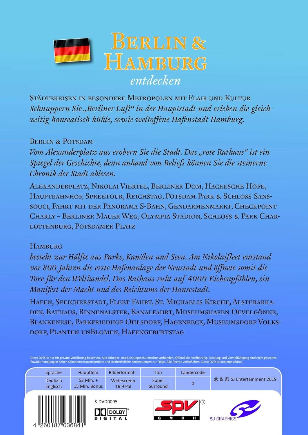 Berlin & Hamburg entdecken