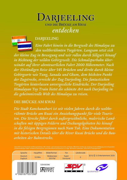 DARJEELING UND DIE BRUCKE AM KWAI ENTDEC