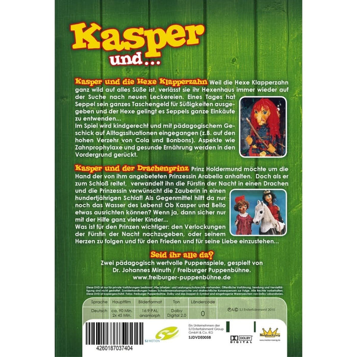 Kasper und die Hexe Klapperzahn & der Drachenprinz