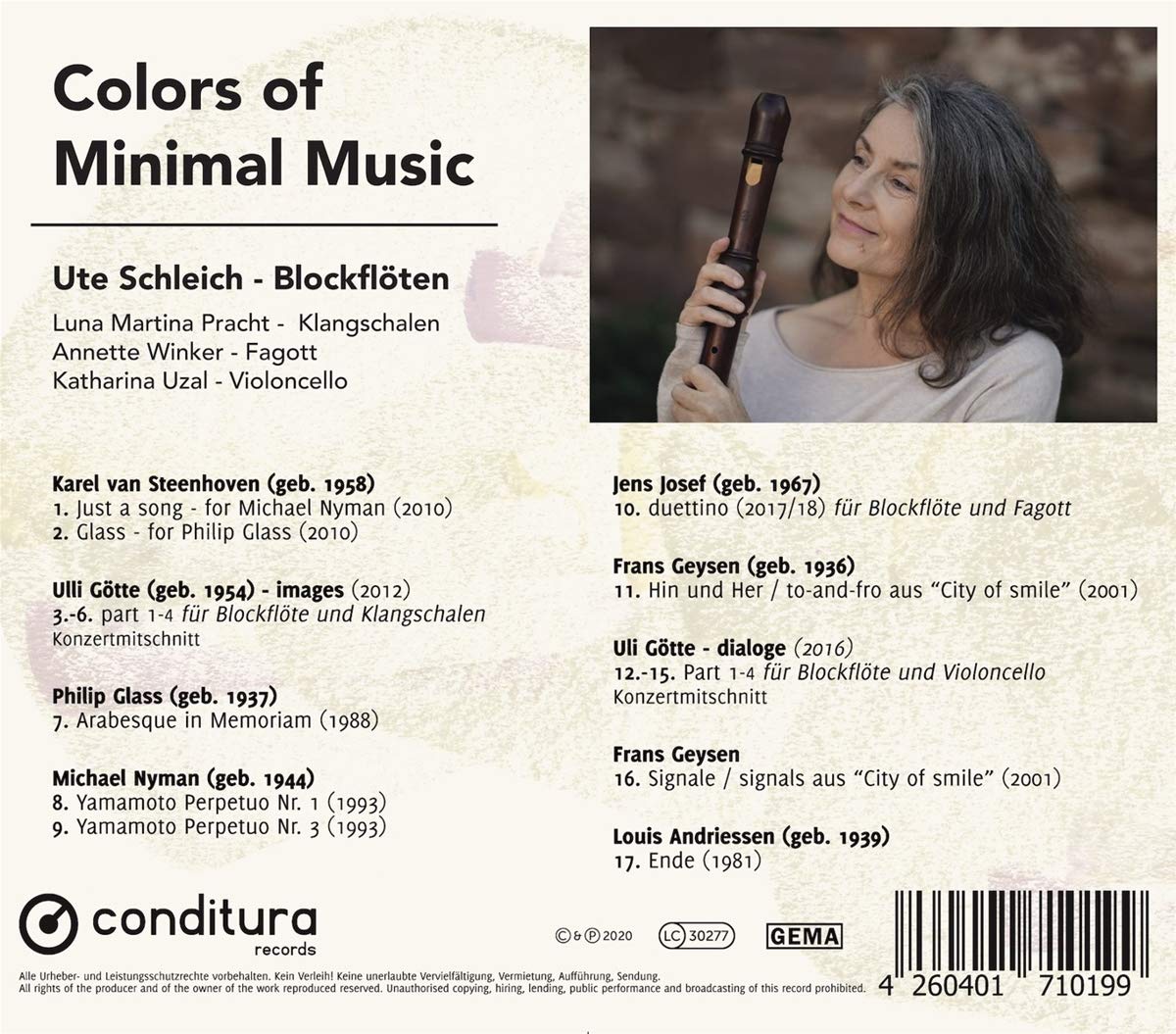 Colors of Minimal Music