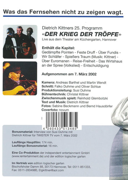 Der Krieg der Tröpfe (ungekürzt)