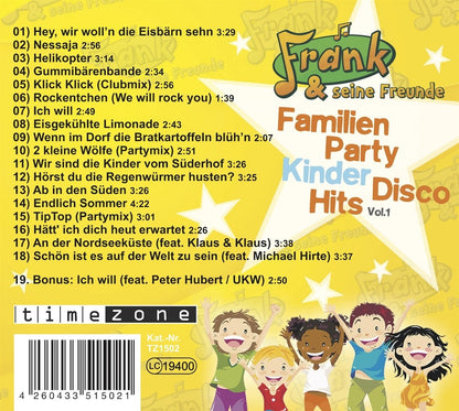 Familien Party Kinder Disco Hits