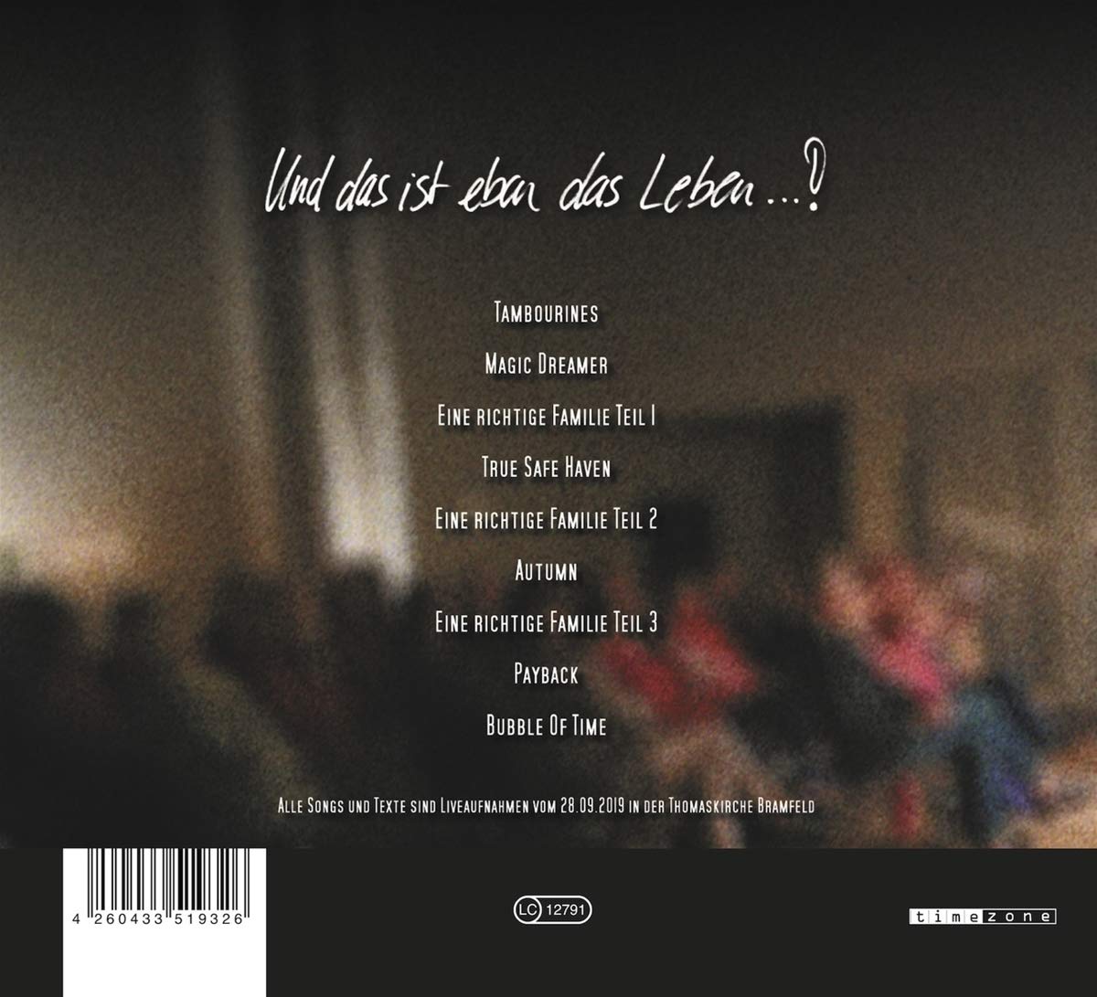 Und das Ist Eben das Leben...!