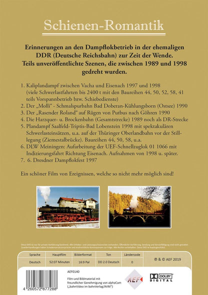 ROMANTIK AUF SCHIENEN-ERINNERUNGEN AN DI