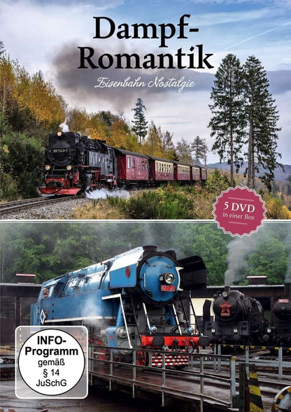 5 DVDs Dampf Romantik