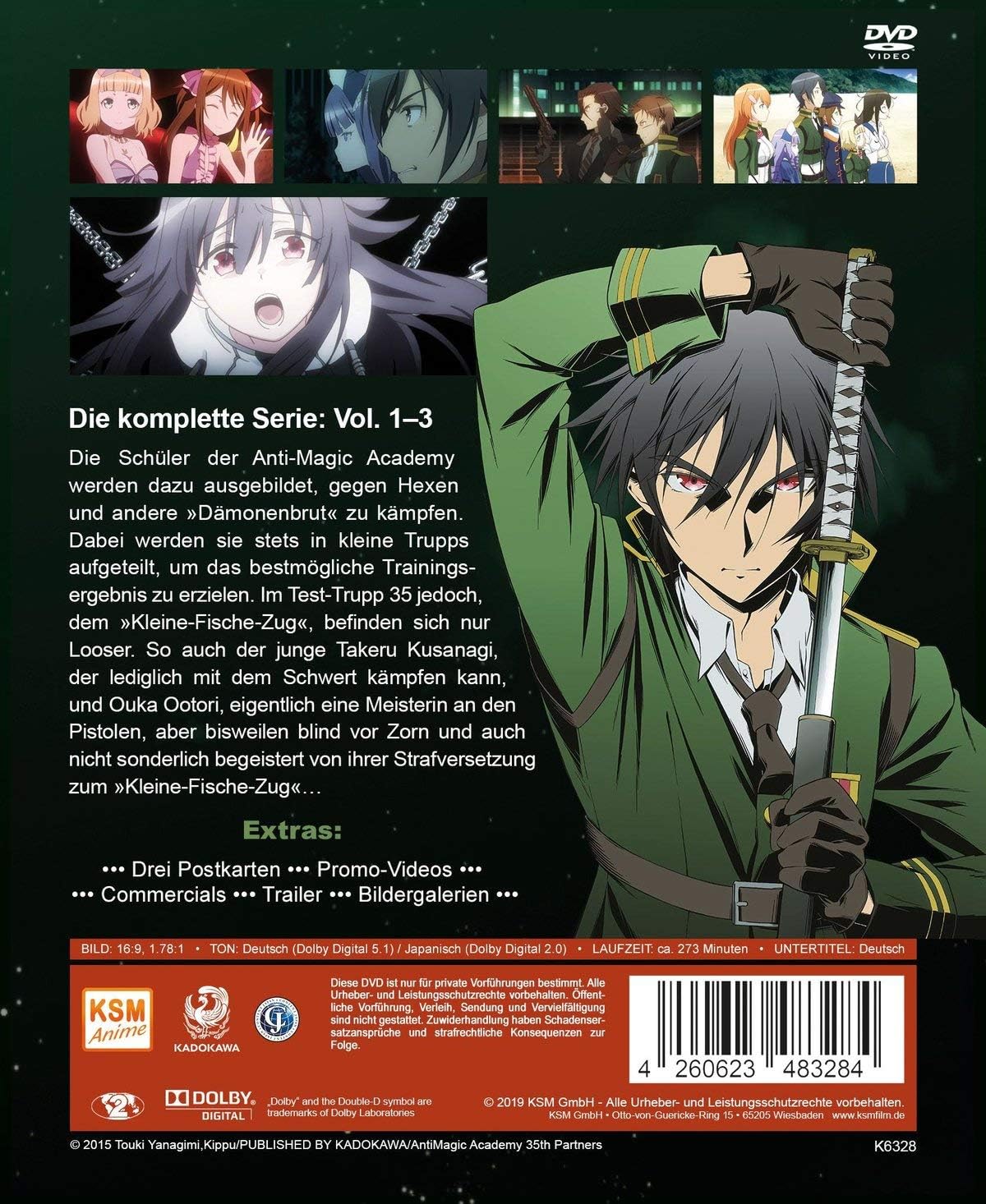 Anti Magic Academy - Test-Trupp 35: Gesamtedition (Episode 01-12)