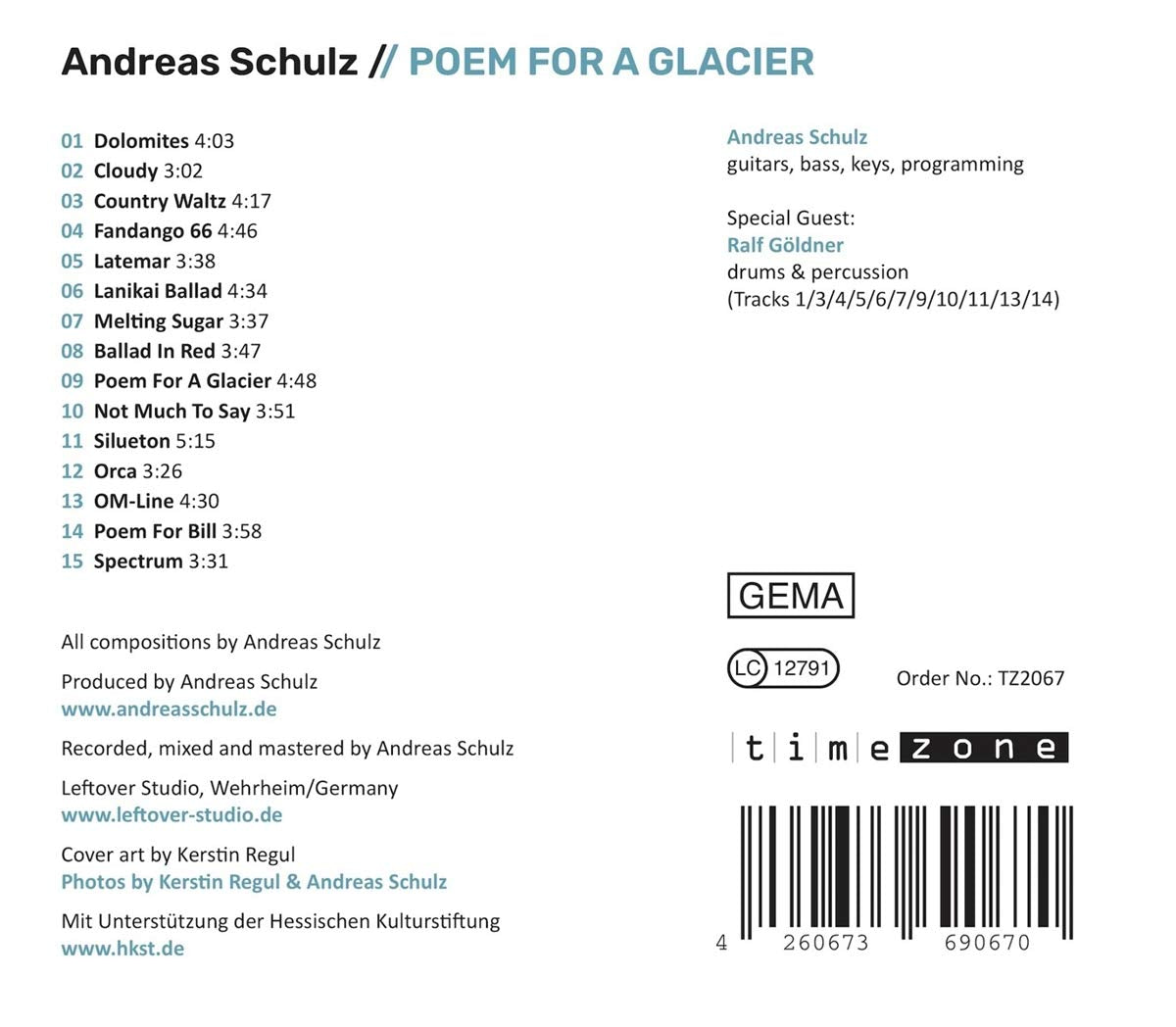 Poem for a Glacier