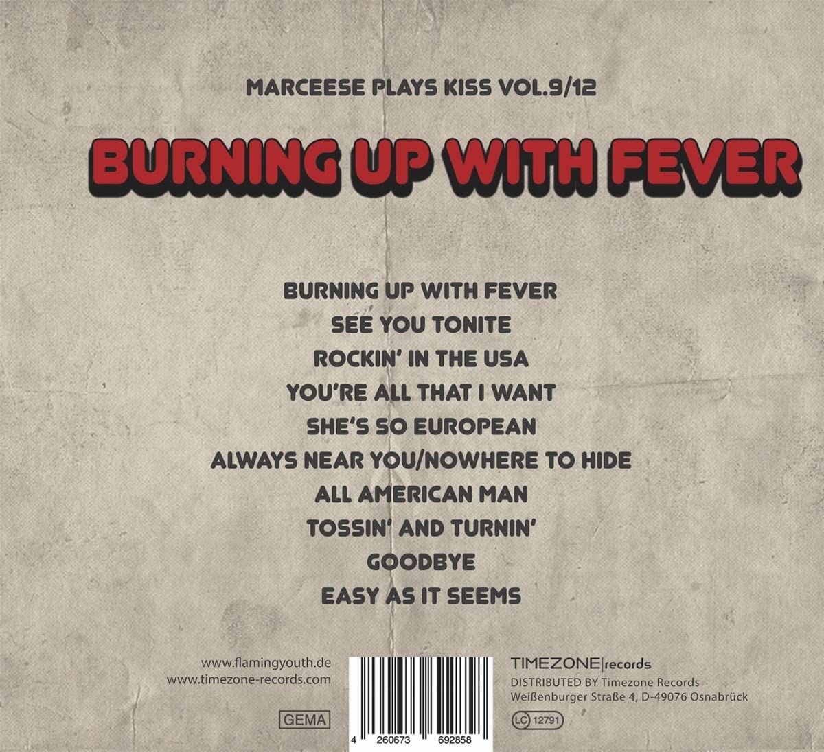 Burning Up With Fever
