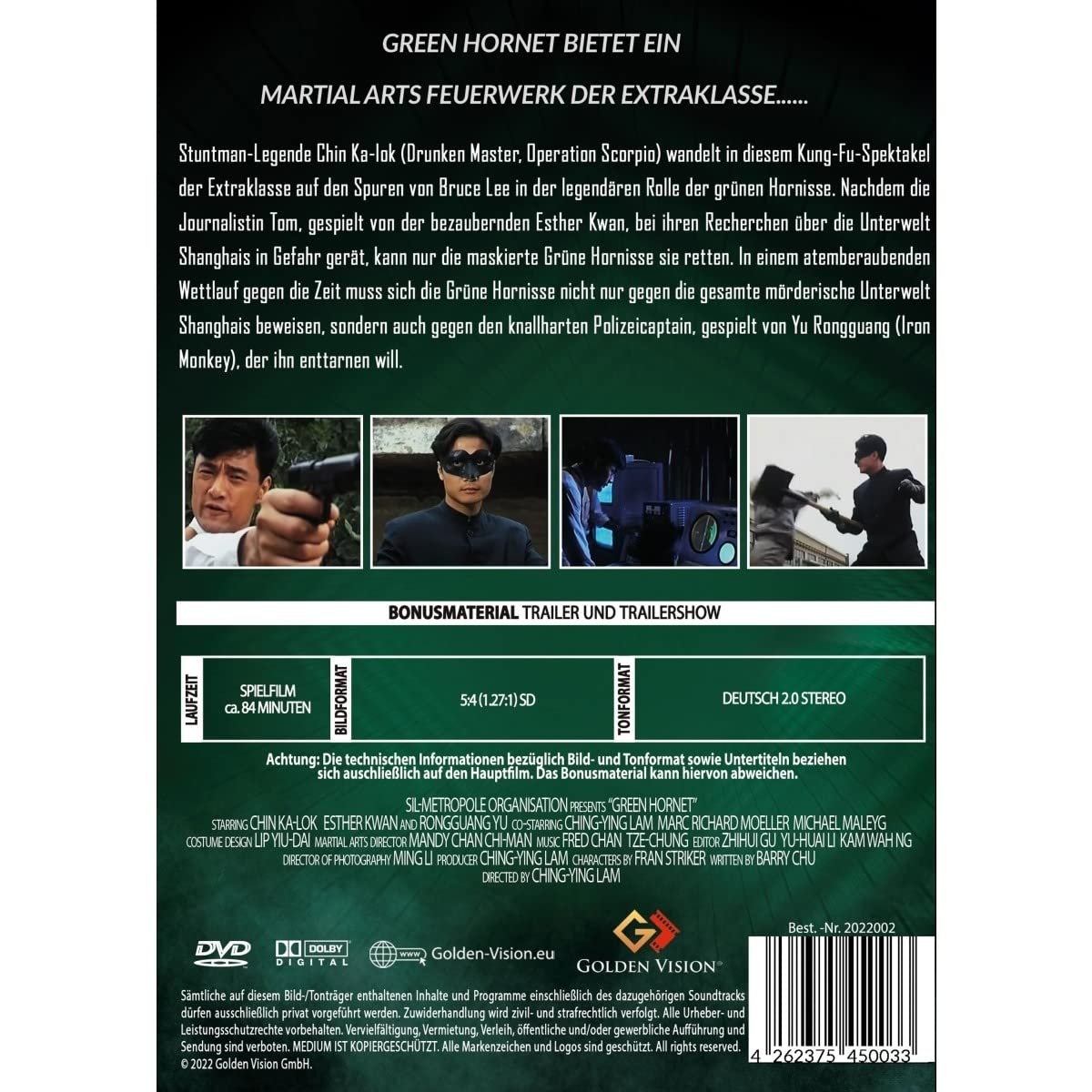 GREEN HORNET - DIE RUCKKEHR DER GRUNEN H