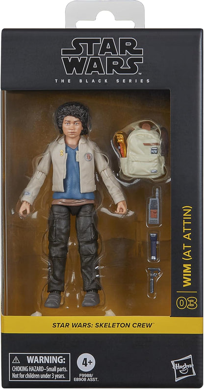 Star Wars The Black Series Wim (at Attin), Skeleton Crew Action-Figur (15 cm