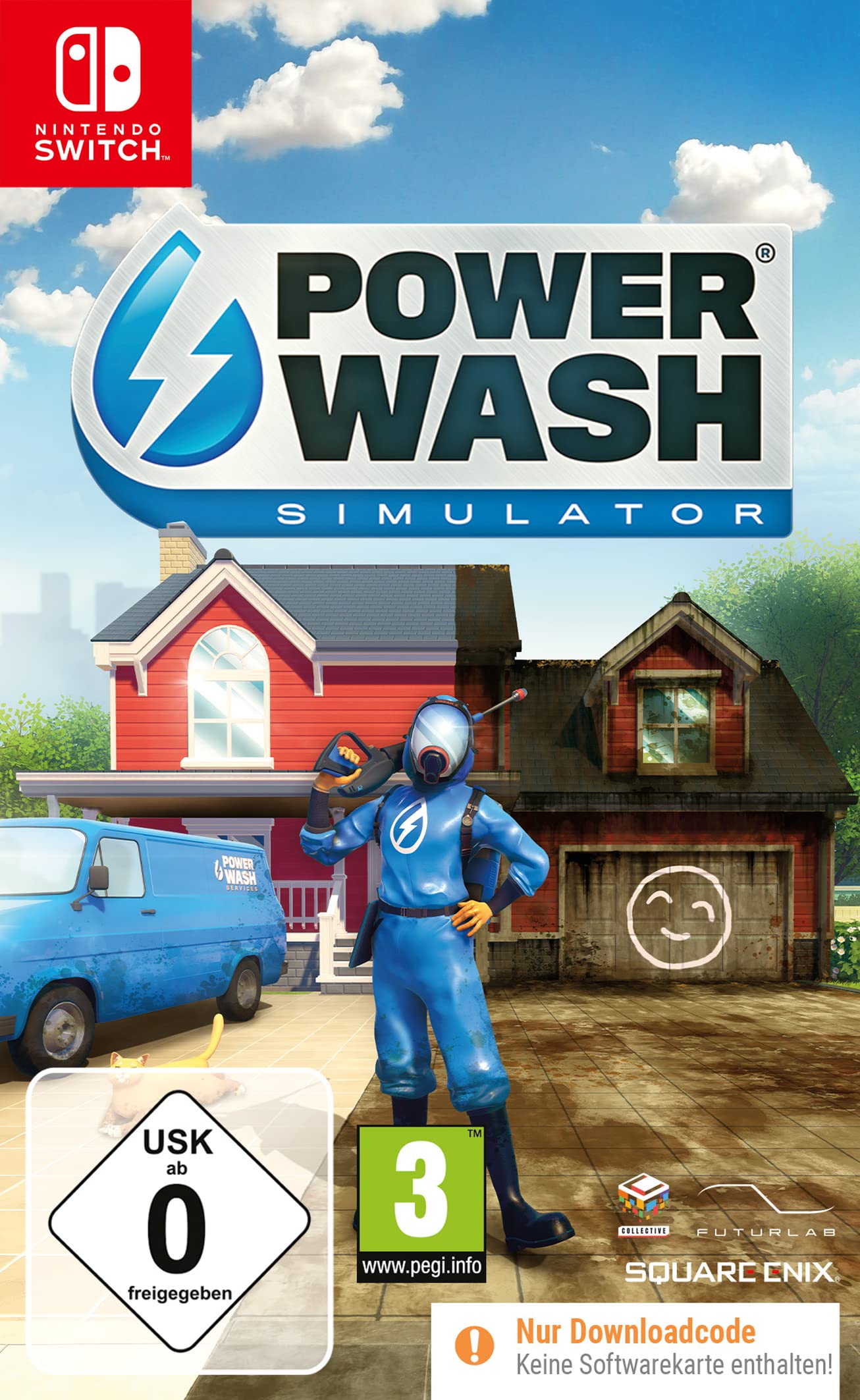 Powerwash Simulator (Code in a Box) (Nintendo Switch) Nintendo Switch Standard