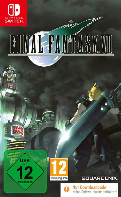 Final Fantasy VII Remastered (Code in a Box) (Switch