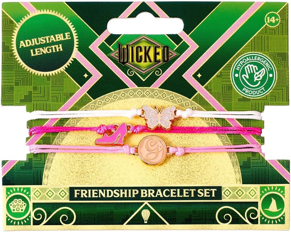 Wicked - Glinda Friendship Bracelet Set