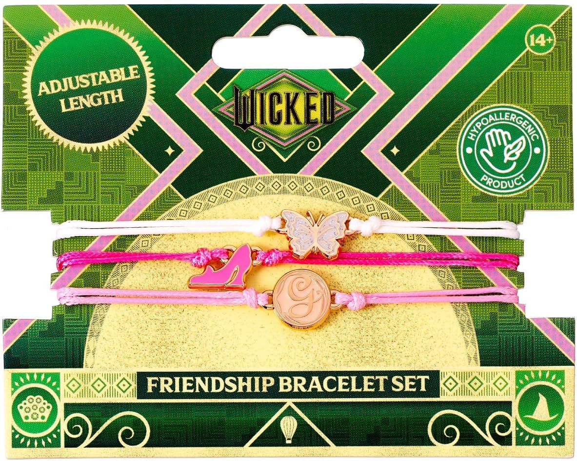 Wicked - Glinda Friendship Bracelet Set