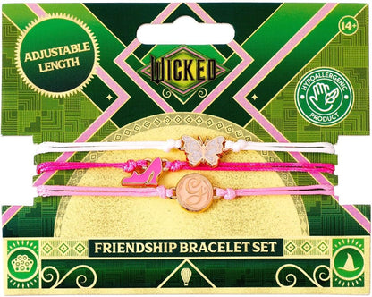 Wicked - Glinda Friendship Bracelet Set
