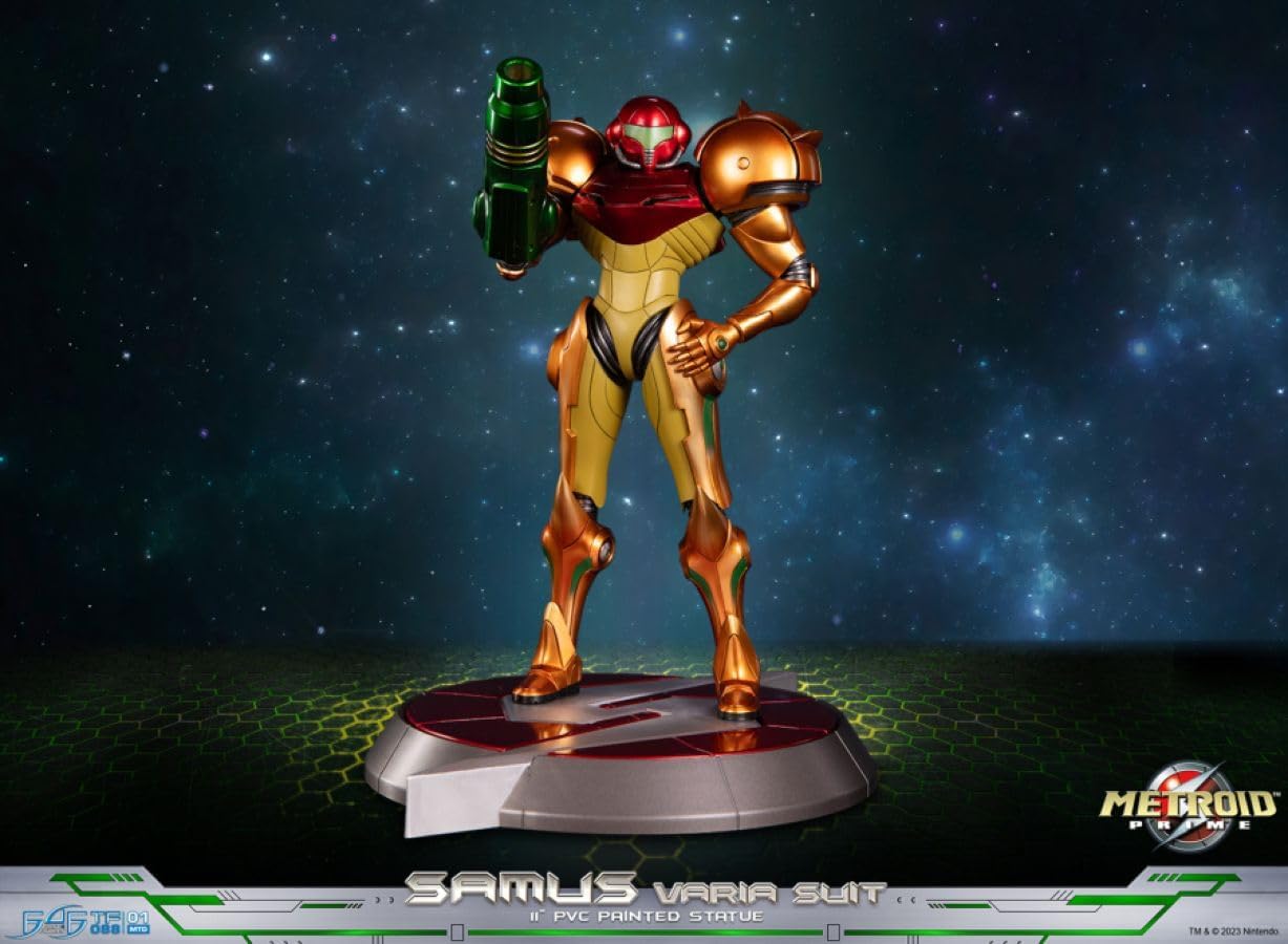 First4Figures MSVSST Metorid Prime Samus PVC Figurine, Multicolor