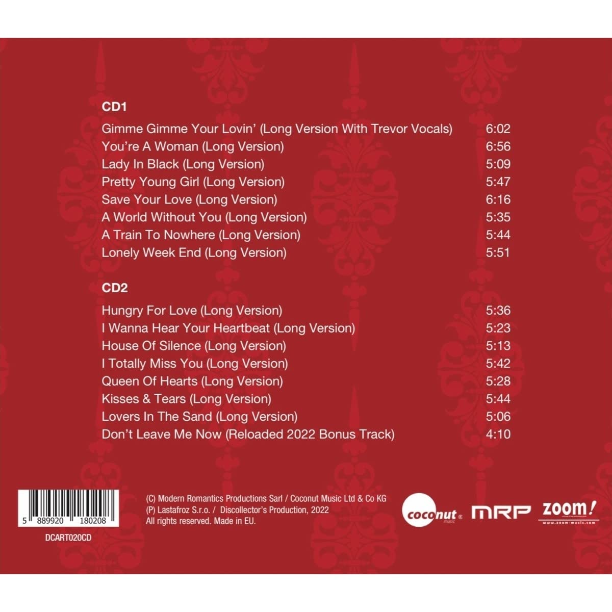 25-the Long Mixes (Extended Versions)