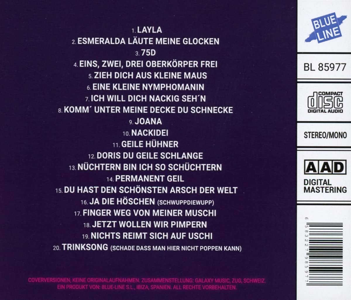 LAYLA & VERSAUTE, GEILE HITS (COVERVERSIO