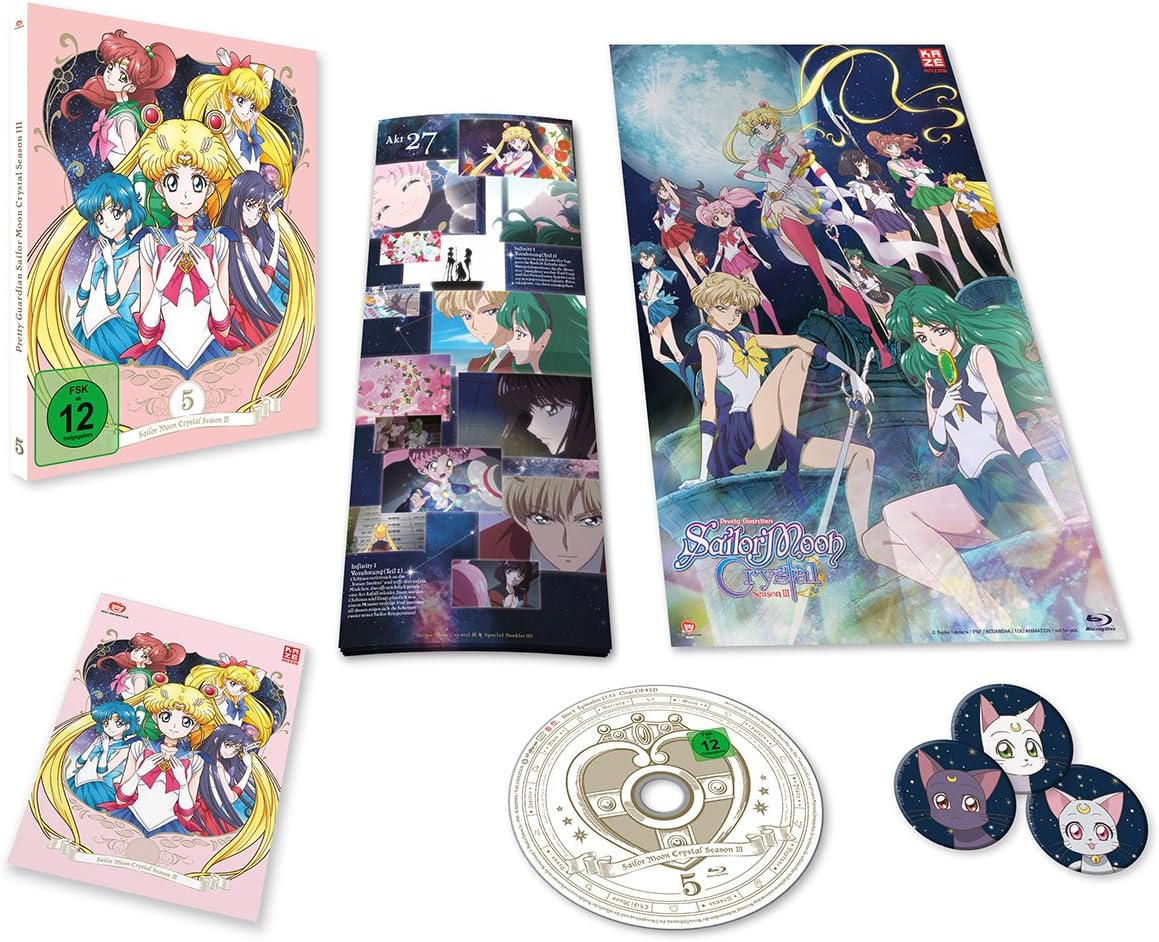 Sailor Moon Crystal - Vol.5 -  mit Sammelschuber