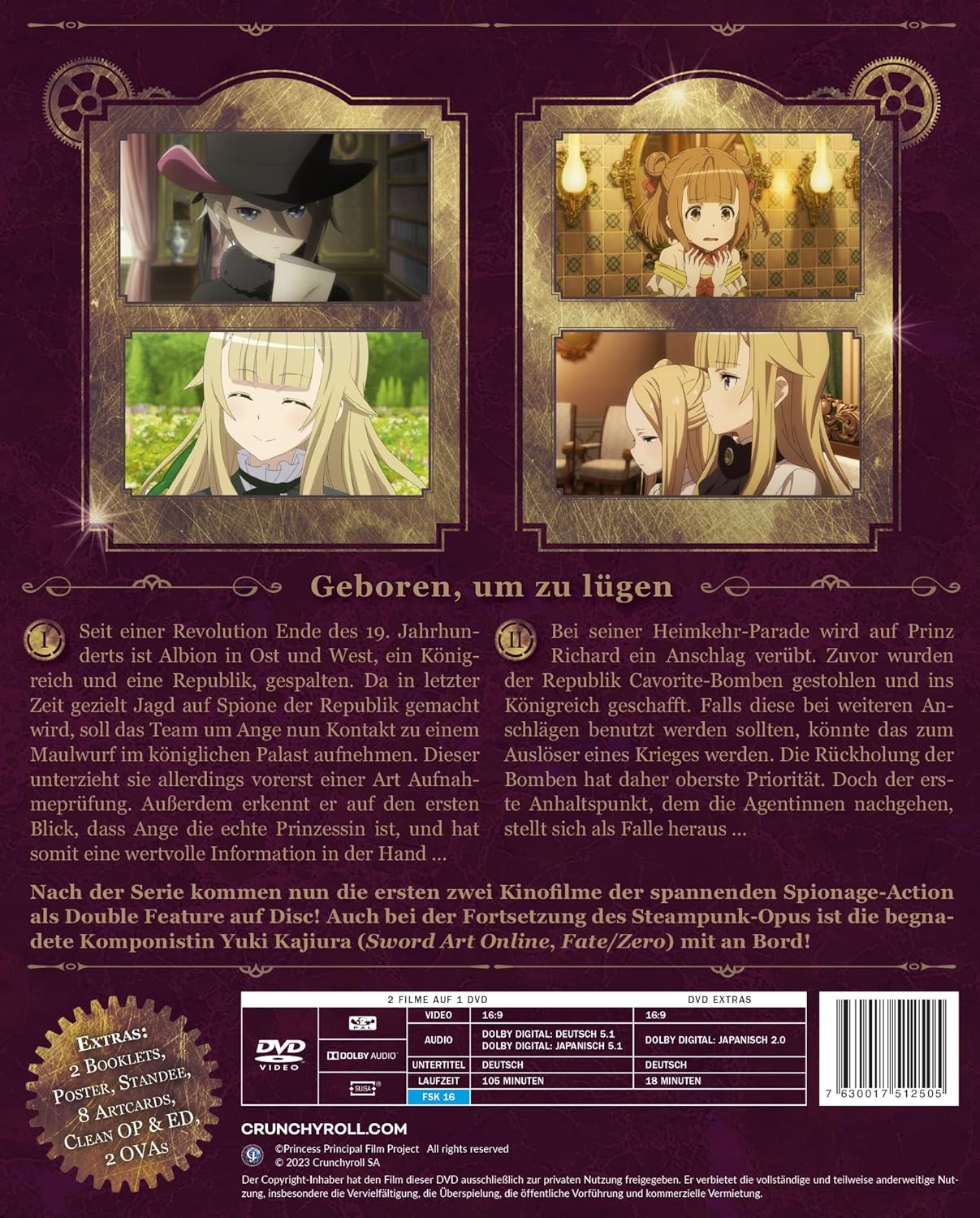 Princess Principal: Crown Handler - OVA 1&2 -
