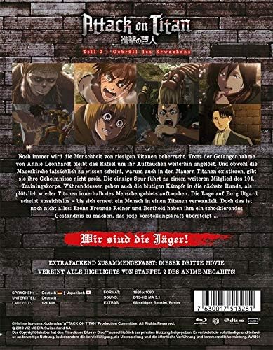 Attack on Titan - Anime Movie Teil 3: Gebrüll des Erwachens -  -  -