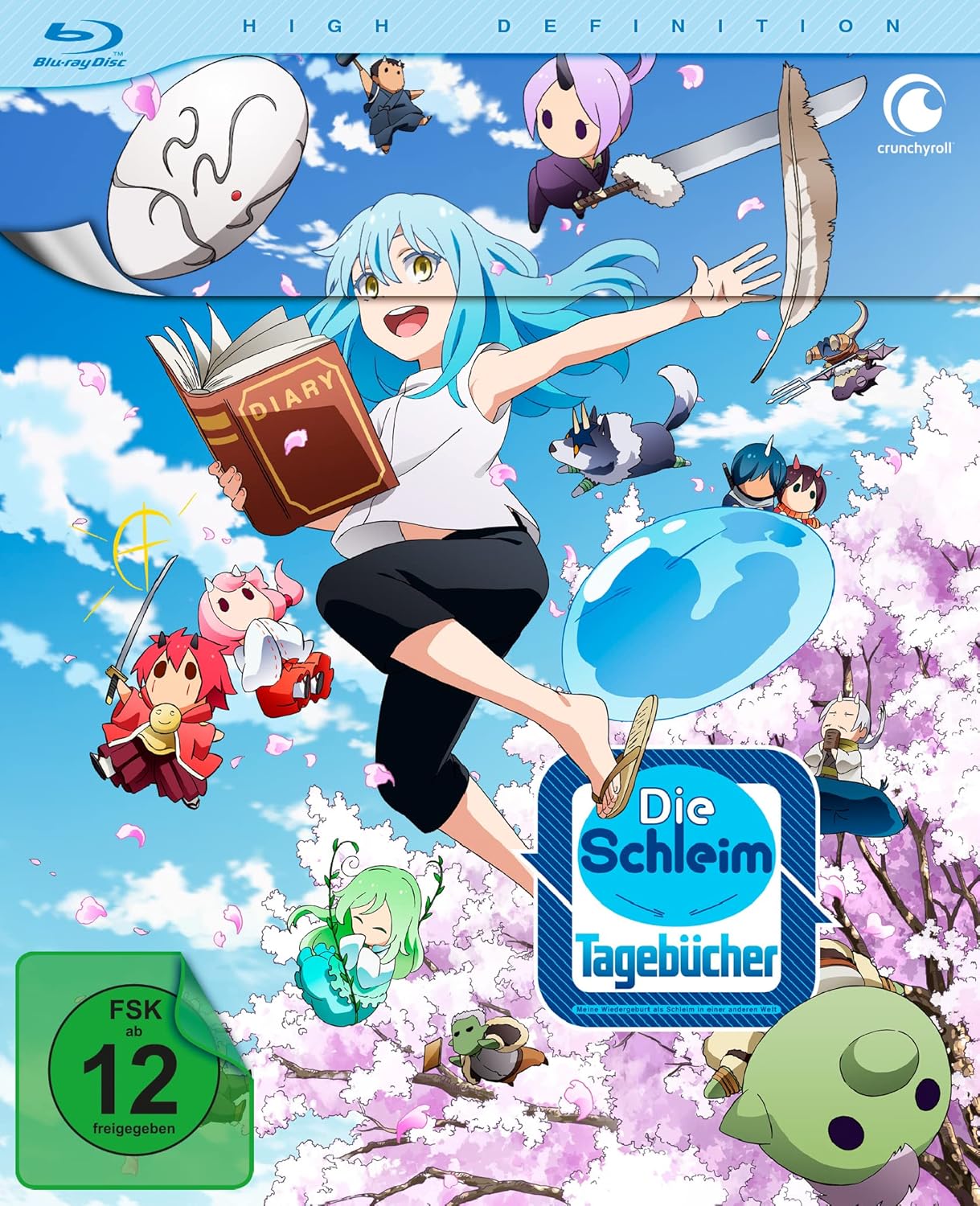 Meine Wiedergeburt als Schleim in einer anderen Welt: Die Schleim-Tagebücher - Vol.1 -  mit Sammelschuber