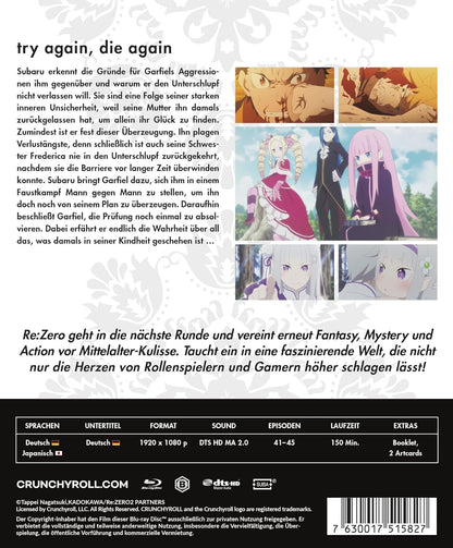 Re:ZERO - Starting Life in Another World - Staffel 2 - Vol.4 -