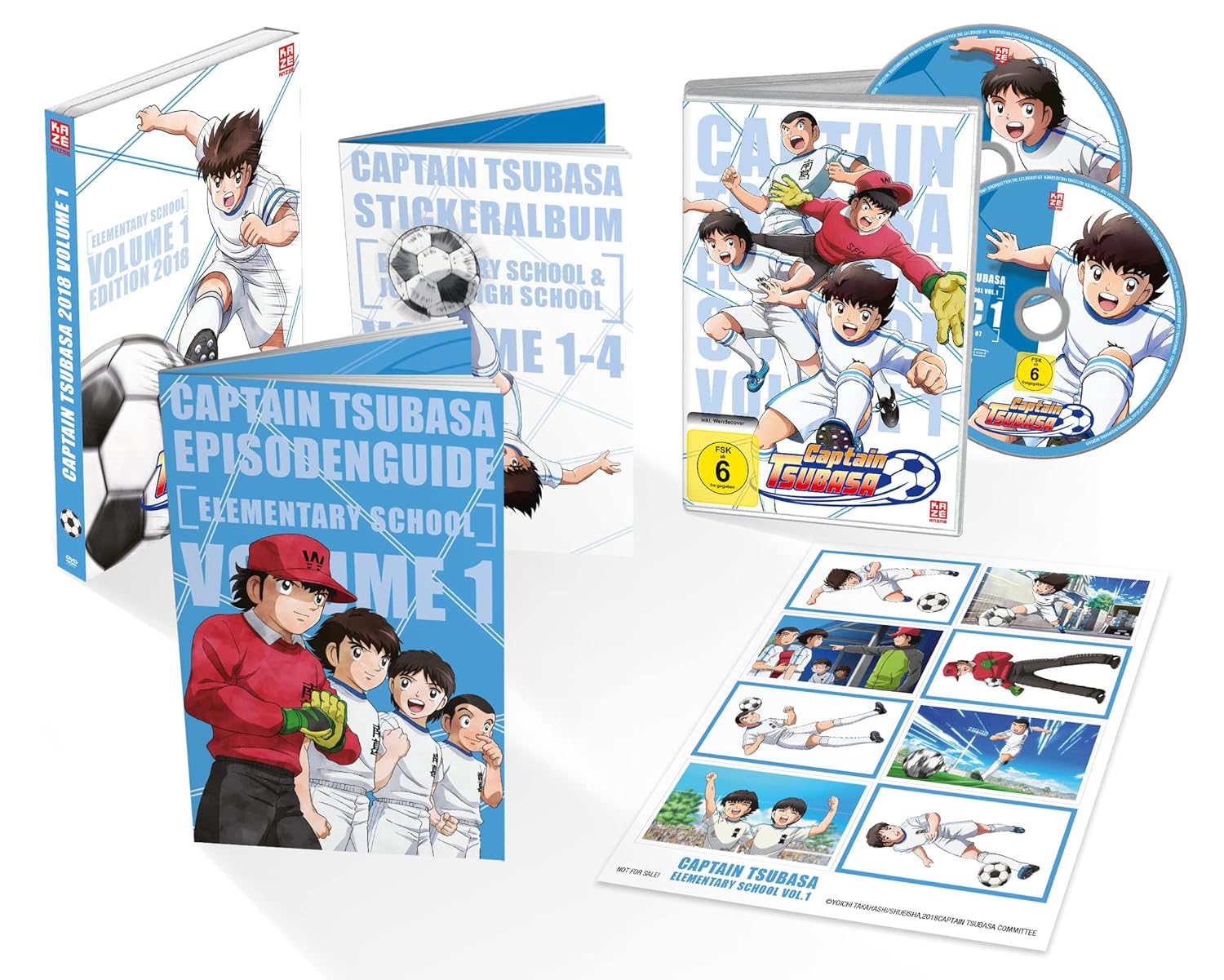 Captain Tsubasa 2018 - Box 1 - Elementary School - Vol.1 -