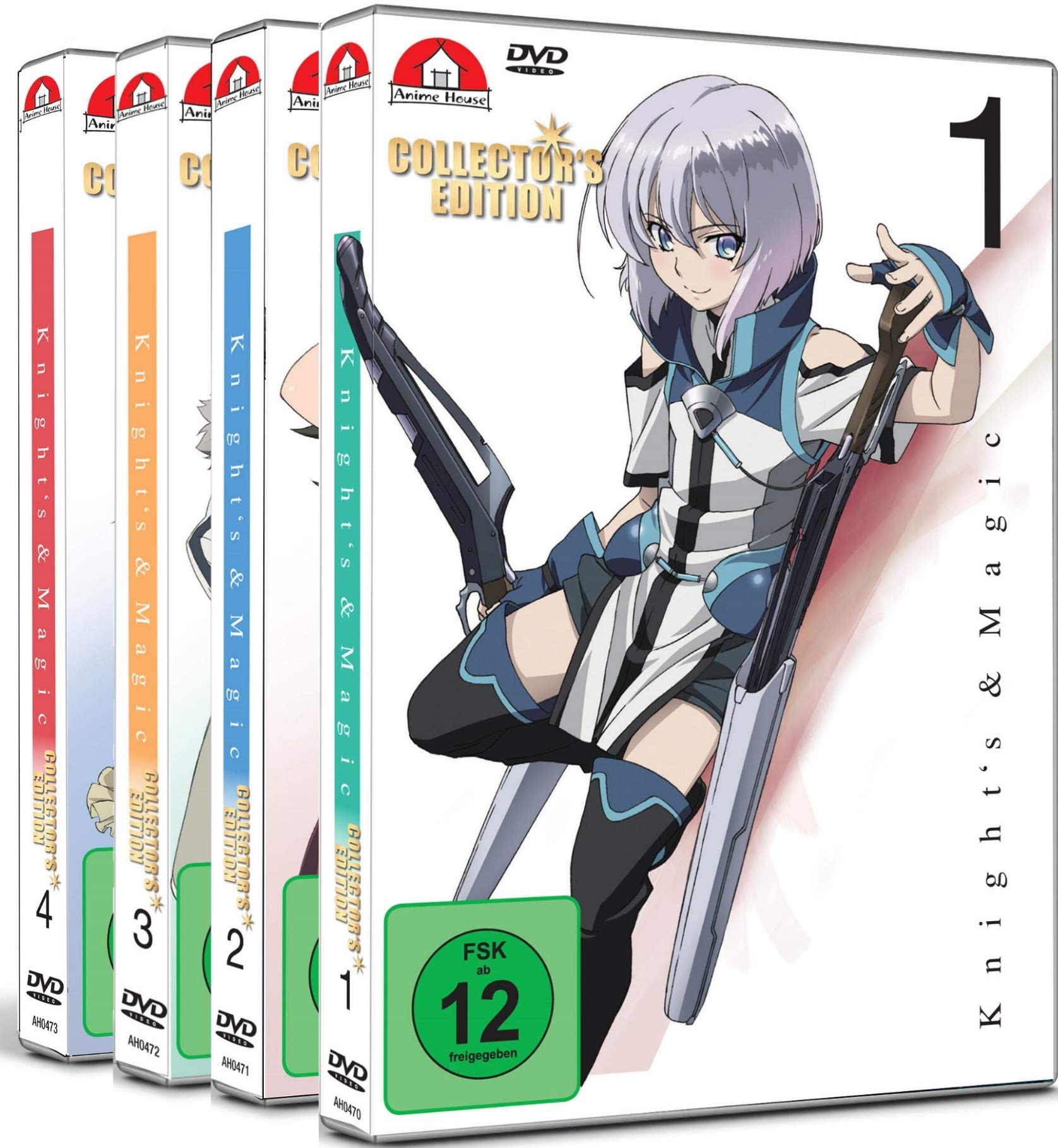 Knight's & Magic - Gesamtausgabe - Collector's Edition - Bundle - Vol.1-4 -