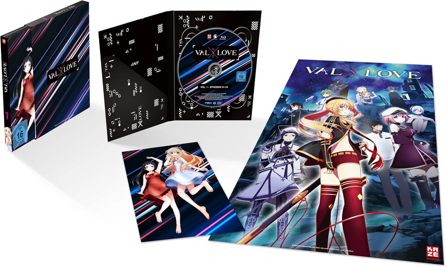 Val x Love - Blu-ray Vol. 1 + Sammelschuber (Limited Edition)