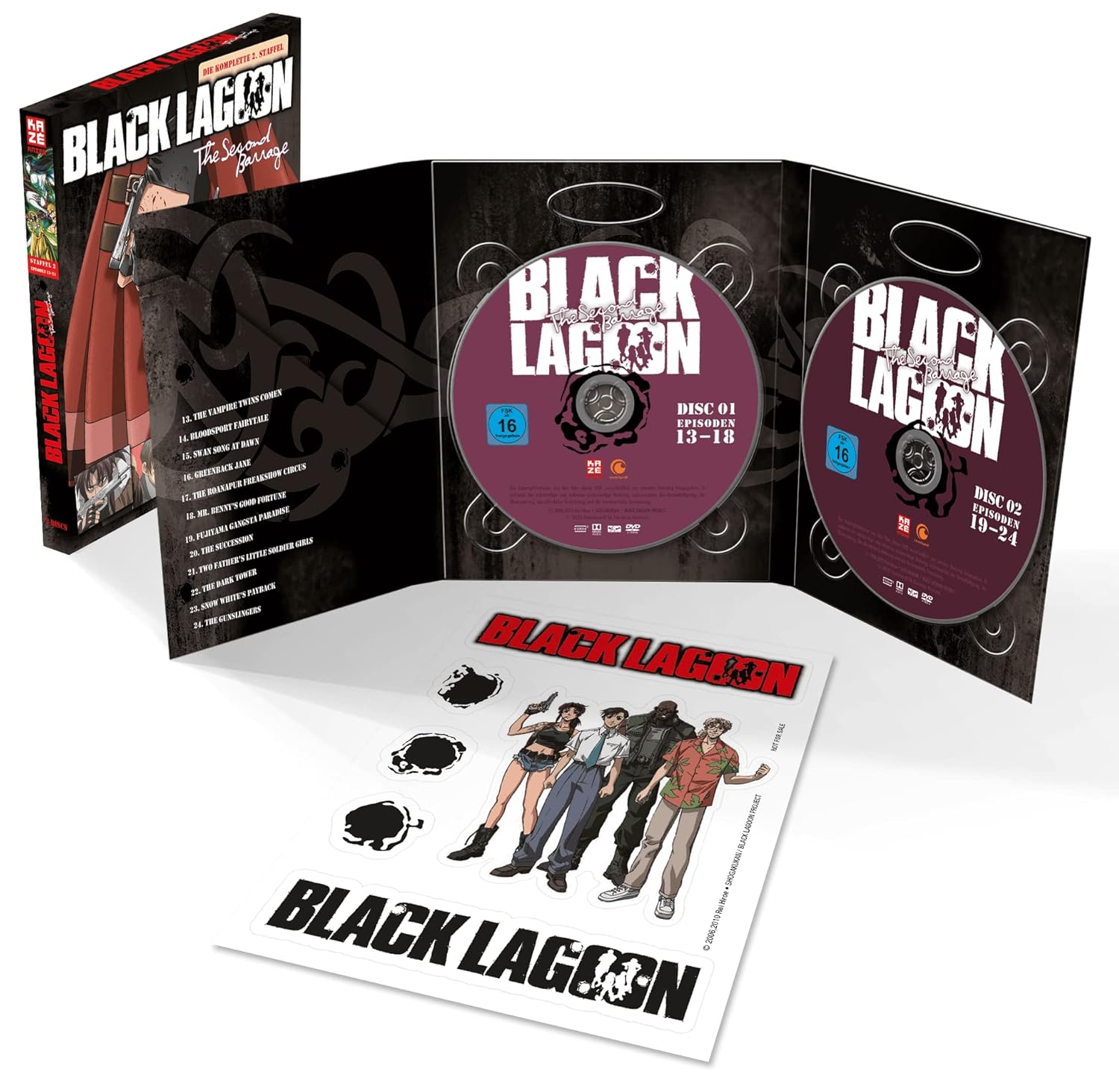 Black Lagoon - Staffel 2 - Gesamtausgabe -  Relaunch