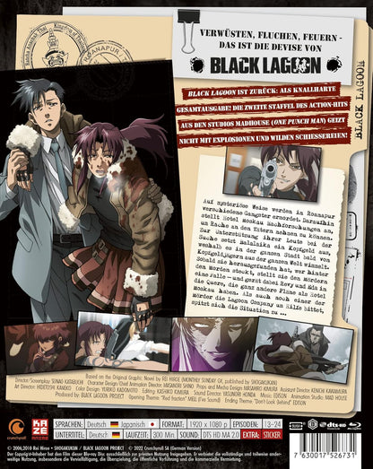 Black Lagoon - Staffel 2 - Gesamtausgabe -  Relaunch