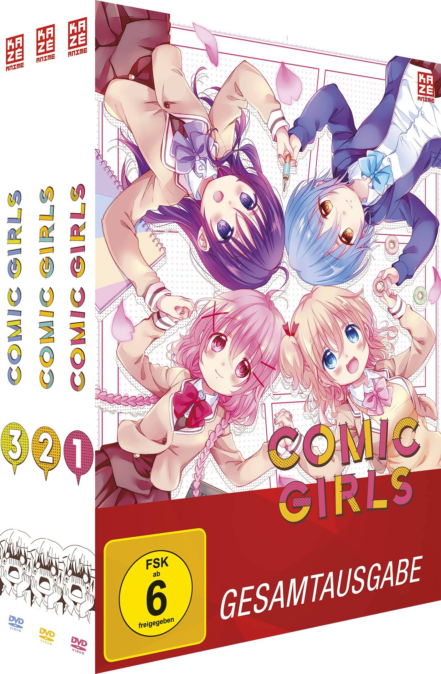 Comic Girls - Gesamtausgabe - Bundle - Vol.1-3 -