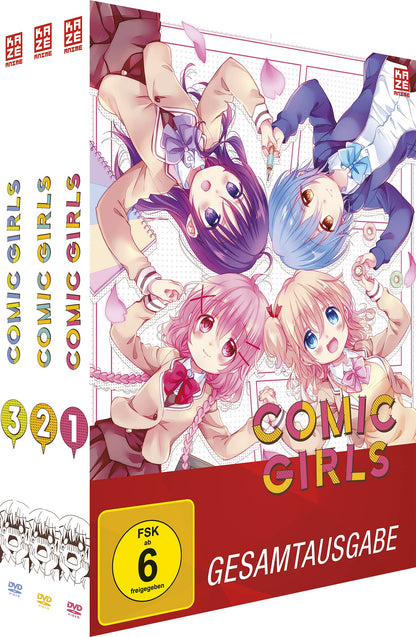 Comic Girls - Gesamtausgabe - Bundle - Vol.1-3 -