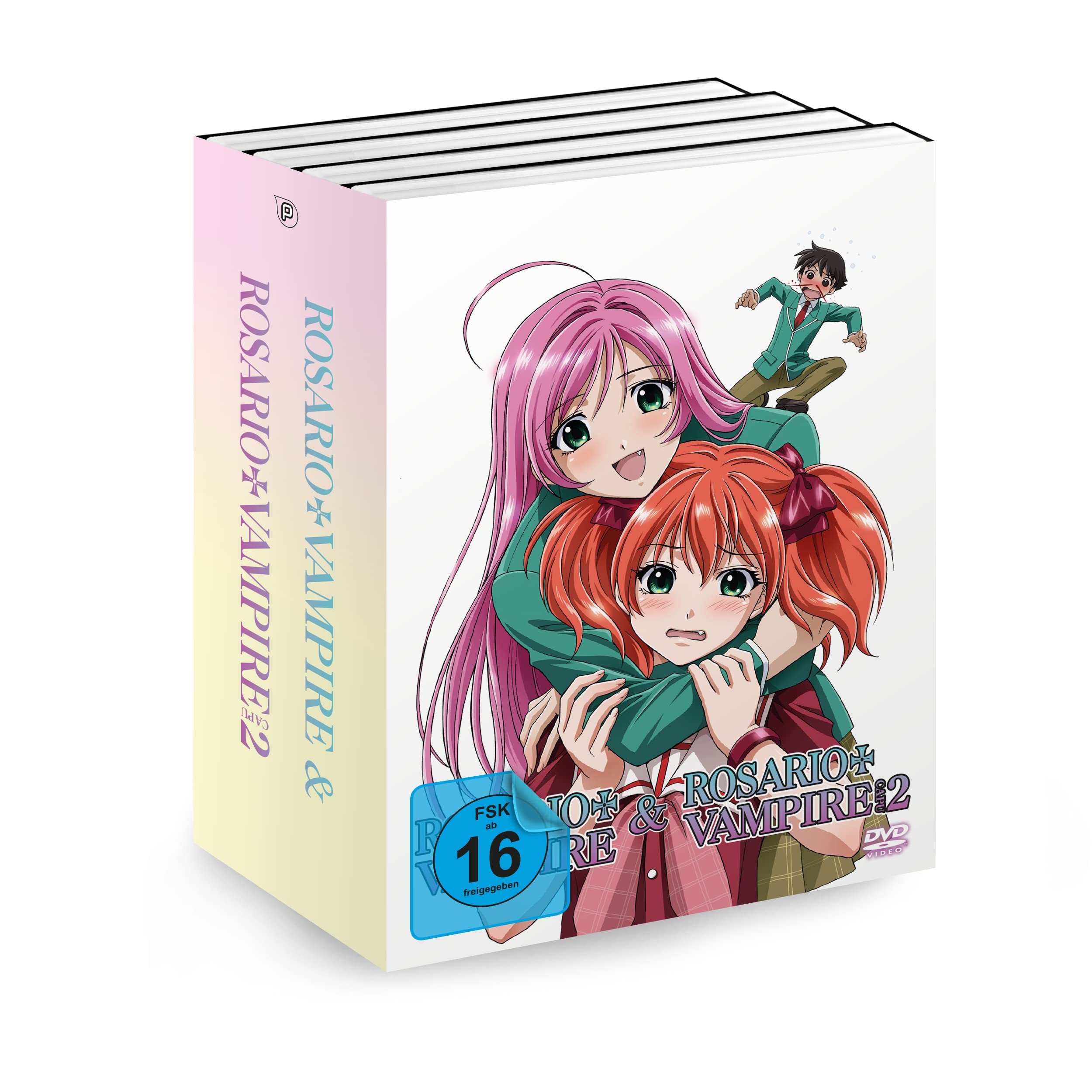 Rosario + Vampire - Staffel 1&2 - Komplett-Set - Vol. 1-4 -