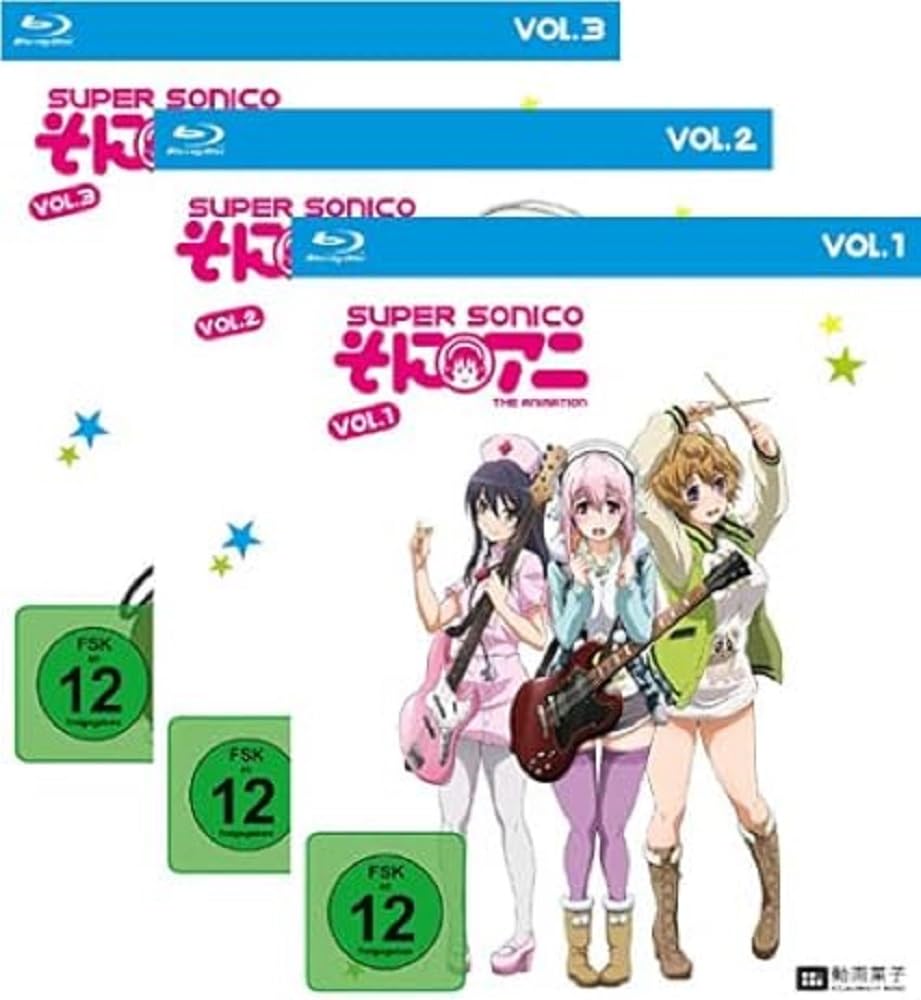 Super Sonico - Gesamtausgabe - Bundle - Vol.1-3 -