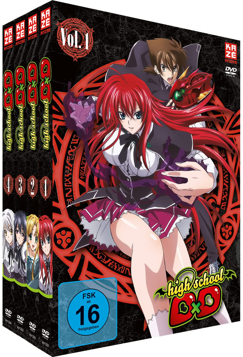Highschool DxD - Staffel 1 - Gesamtausgabe - Bundle - Vol. 1-4 -