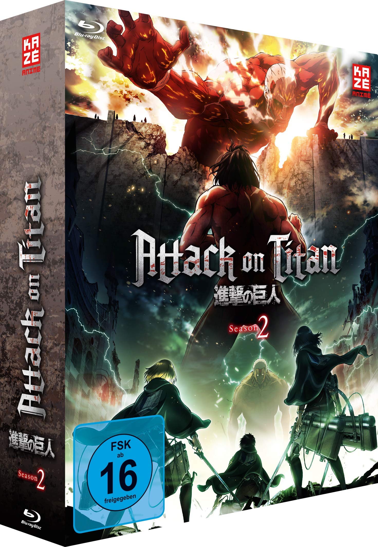 Attack on Titan - Staffel 2 - Gesamtausgabe -
