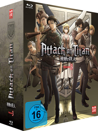 Attack on Titan - Staffel 3 - Gesamtausgabe -