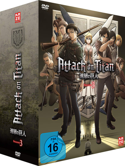 Attack on Titan - Staffel 3 - Gesamtausgabe -