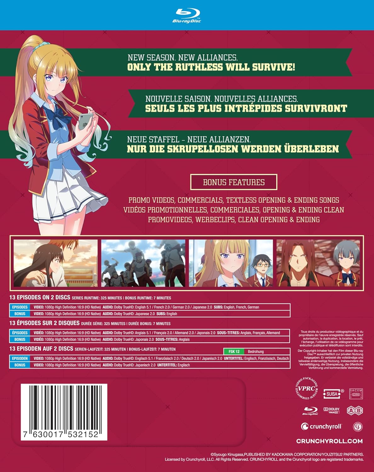 Classroom of the Elite - Staffel 2 - Gesamtausgabe -